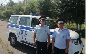 Сотрудники Госавтоинспекции Каменского района оказали помощь водителю автомобиля